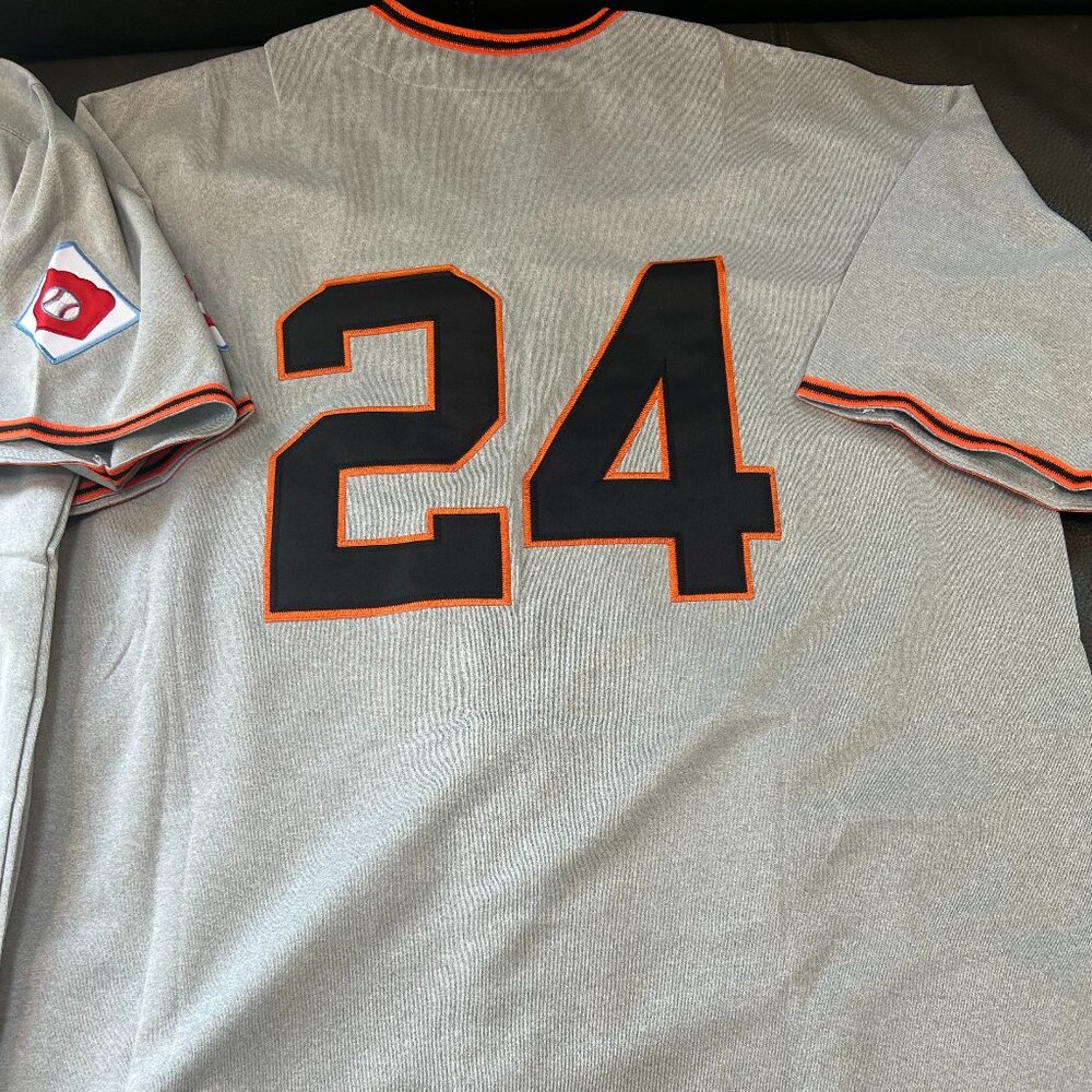 Mitchell and NESS NEW YORK GIANTS WILLIE MAYS Men's JERSEY Sz M,L,XL,2XL NWT - Picture 3 of 8